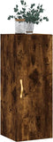 vidaXL - Hangkast - 34,5x34x90 - cm - gerookt - eikenkleurig