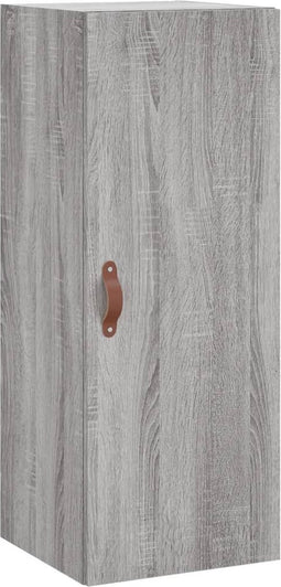 vidaXL - Hangkast - 34,5x34x90 - cm - grijs - sonoma - eikenkleurig