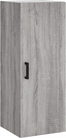 vidaXL - Hangkast - 34,5x34x90 - cm - grijs - sonoma - eikenkleurig