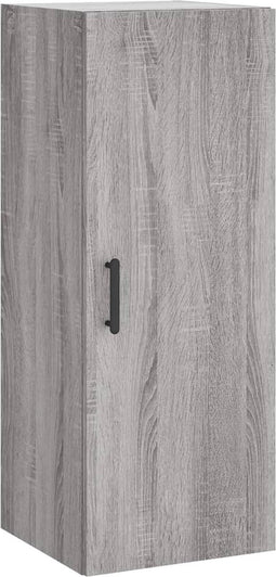 vidaXL - Hangkast - 34,5x34x90 - cm - grijs - sonoma - eikenkleurig