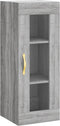 vidaXL - Hangkast - 34,5x34x90 - cm - grijs - sonoma - eikenkleurig