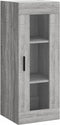 vidaXL - Hangkast - 34,5x34x90 - cm - grijs - sonoma - eikenkleurig