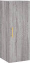 vidaXL - Hangkast - 34,5x34x90 - cm - grijs - sonoma - eikenkleurig