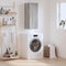 vidaXL - Hangkast - 34,5x34x90 - cm - grijs - sonoma - eikenkleurig