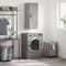 vidaXL - Hangkast - 34,5x34x90 - cm - grijs - sonoma - eikenkleurig