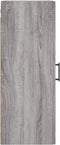 vidaXL - Hangkast - 34,5x34x90 - cm - grijs - sonoma - eikenkleurig