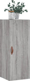 vidaXL - Hangkast - 34,5x34x90 - cm - grijs - sonoma - eikenkleurig