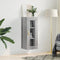 vidaXL - Hangkast - 34,5x34x90 - cm - grijs - sonoma - eikenkleurig