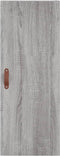 vidaXL - Hangkast - 34,5x34x90 - cm - grijs - sonoma - eikenkleurig