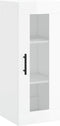 vidaXL - Hangkast - 34,5x34x90 - cm - hoogglans - wit