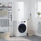 vidaXL - Hangkast - 34,5x34x90 - cm - hoogglans - wit