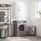 vidaXL - Hangkast - 34,5x34x90 - cm - hoogglans - wit
