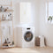 vidaXL - Hangkast - 34,5x34x90 - cm - hoogglans - wit