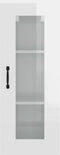 vidaXL - Hangkast - 34,5x34x90 - cm - hoogglans - wit