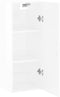 vidaXL - Hangkast - 34,5x34x90 - cm - hoogglans - wit