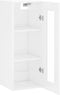 vidaXL - Hangkast - 34,5x34x90 - cm - hoogglans - wit