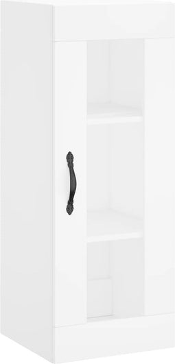 vidaXL - Hangkast - 34,5x34x90 - cm - wit