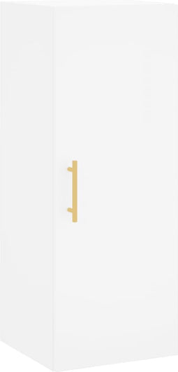 vidaXL - Hangkast - 34,5x34x90 - cm - wit