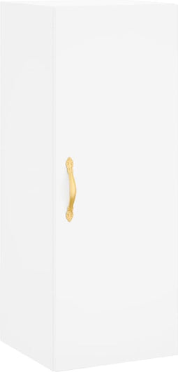vidaXL - Hangkast - 34,5x34x90 - cm - wit
