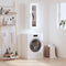 vidaXL - Hangkast - 34,5x34x90 - cm - wit