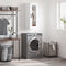 vidaXL - Hangkast - 34,5x34x90 - cm - wit