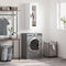 vidaXL - Hangkast - 34,5x34x90 - cm - wit