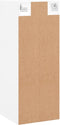 vidaXL - Hangkast - 34,5x34x90 - cm - wit