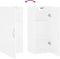 vidaXL - Hangkast - 34,5x34x90 - cm - wit