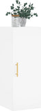 vidaXL - Hangkast - 34,5x34x90 - cm - wit