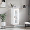vidaXL - Hangkast - 34,5x34x90 - cm - wit