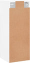 vidaXL - Hangkast - 34,5x34x90 - cm - wit