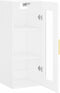 vidaXL - Hangkast - 34,5x34x90 - cm - wit