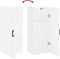 vidaXL - Hangkast - 34,5x34x90 - cm - wit