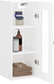 vidaXL - Hangkast - 34,5x34x90 - cm - wit