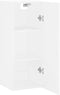 vidaXL - Hangkast - 34,5x34x90 - cm - wit