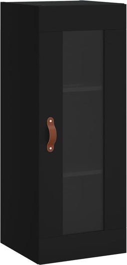 vidaXL - Hangkast - 34,5x34x90 - cm - zwart