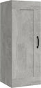 vidaXL - Hangkast - 35x34x90 - cm - bewerkt - hout - betongrijs