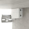 vidaXL - Hangkast - 35x34x90 - cm - bewerkt - hout - betongrijs