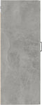 vidaXL - Hangkast - 35x34x90 - cm - bewerkt - hout - betongrijs