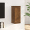 vidaXL - Hangkast - 35x34x90 - cm - bewerkt - hout - bruineikenkleurig