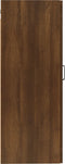 vidaXL - Hangkast - 35x34x90 - cm - bewerkt - hout - bruineikenkleurig