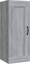 vidaXL - Hangkast - 35x34x90 - cm - bewerkt - hout - grijs - sonoma - eikenkleurig