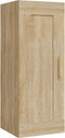 vidaXL - Hangkast - 35x34x90 - cm - bewerkt - hout - sonoma - eikenkleurig