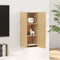 vidaXL - Hangkast - 35x34x90 - cm - bewerkt - hout - sonoma - eikenkleurig