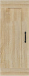 vidaXL - Hangkast - 35x34x90 - cm - bewerkt - hout - sonoma - eikenkleurig
