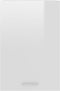 vidaXL - Hangkast - 39,5x31x60 - cm - bewerkt - hout - hoogglans - wit