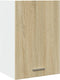 vidaXL - Hangkast - 39,5x31x60 - cm - bewerkt - hout - sonoma - eikenkleurig