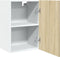vidaXL - Hangkast - 39,5x31x60 - cm - bewerkt - hout - sonoma - eikenkleurig
