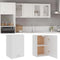 vidaXL - Hangkast - 39,5x31x60 - cm - bewerkt - hout - wit