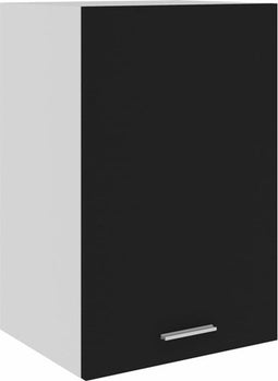 vidaXL - Hangkast - 39,5x31x60 - cm - bewerkt - hout - zwart